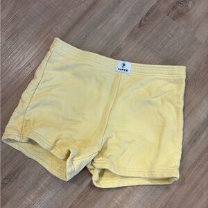 Parke heritage shorts yellow - M
